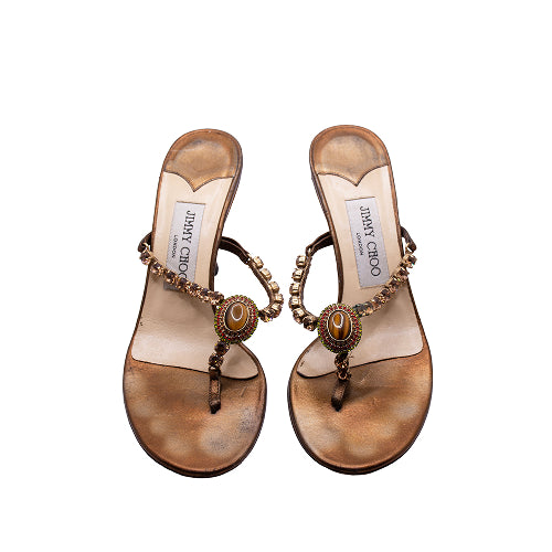 Jimmy Choo Cristal Sandals