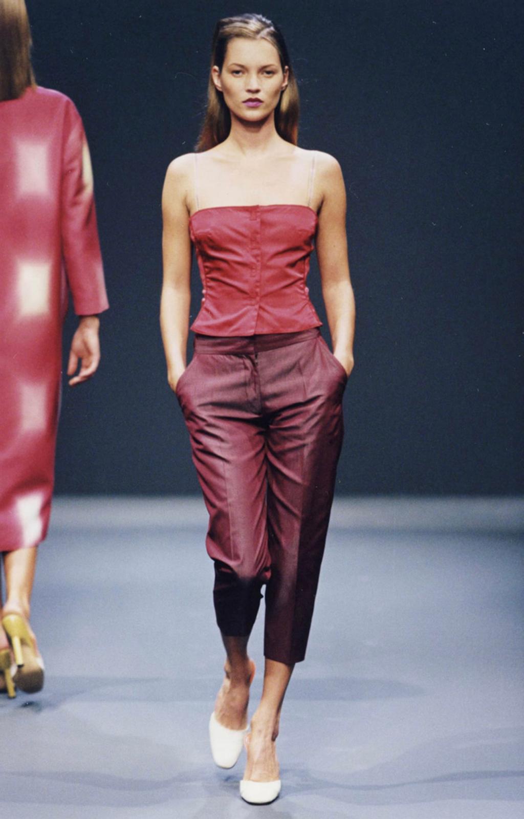 Prada Canvas Mules S/S 1998