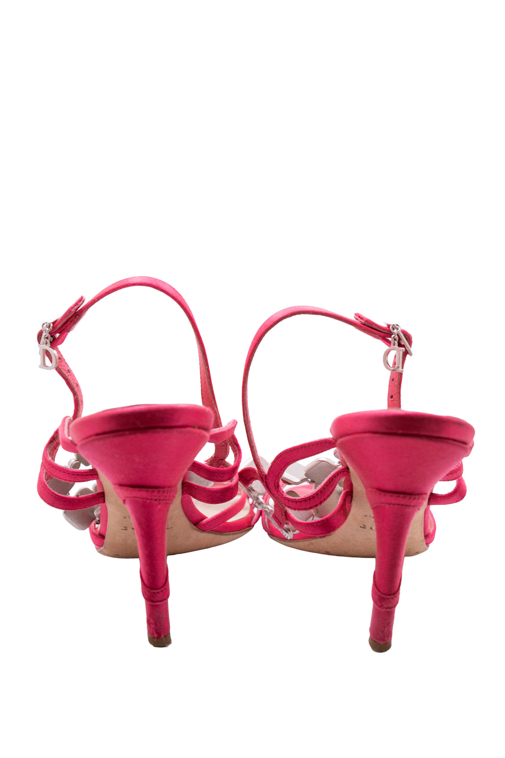 Dior Hot Pink Stone Embellished