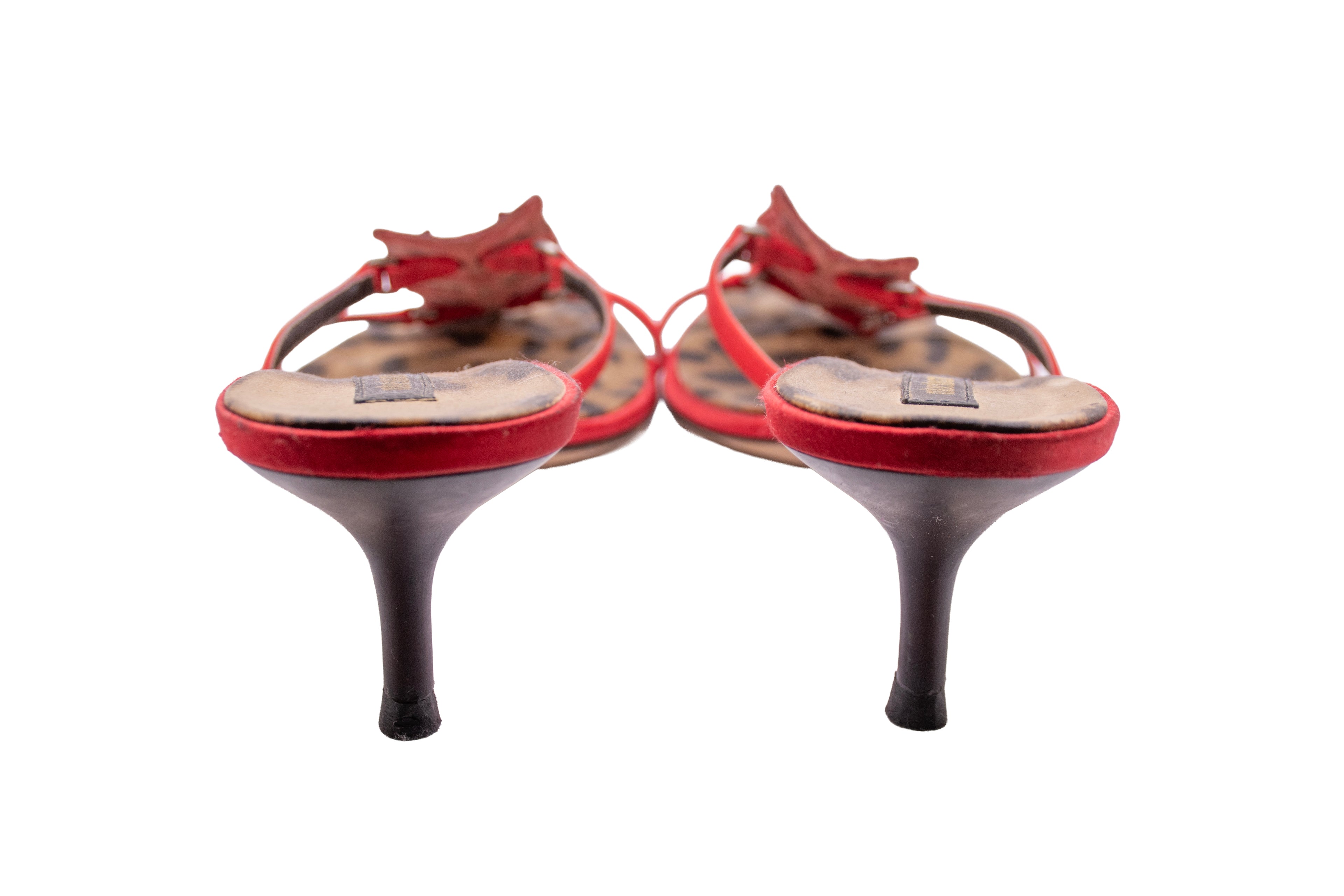 Roberto Cavalli Exotic Red Crocodile leather